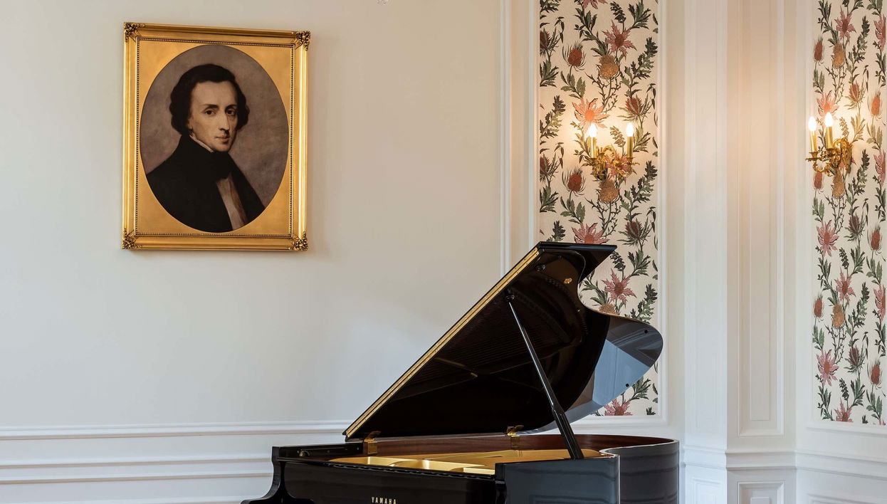 Concert de piano dans la salle Fryderyk