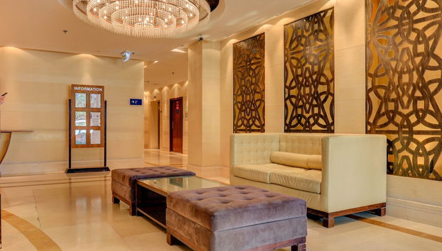 Zona de estar del vestíbulo