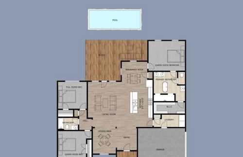 Bonito Breeze Private 3BR Coastal Oasis Pool - Foto 16