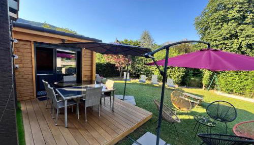 Le Hourmigué maison 130m2 avec jacuzzi à 15mn de Luchon - Foto 1, Garden