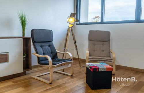 Spacious Cocoon with AC and PARKING At the Heart of Feytiat Limoges - Foto 9