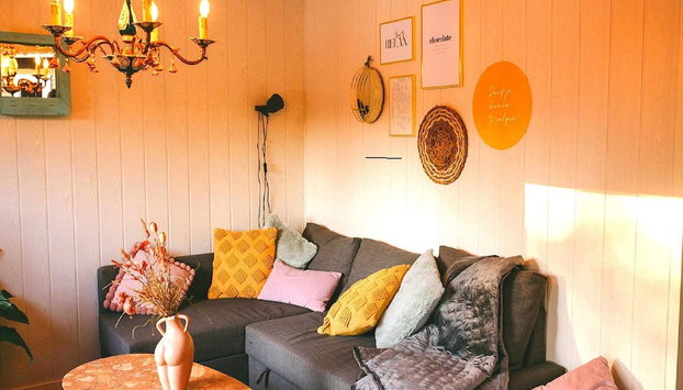 Beautiful Romantic Chalet in Geel - Foto 5, Wohnzimmer