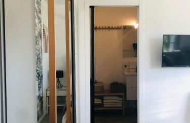 Bel Air Studios-Terrasse couverte-Jardinet-Vue Pont de Normandie-Parking privé - Foto 17