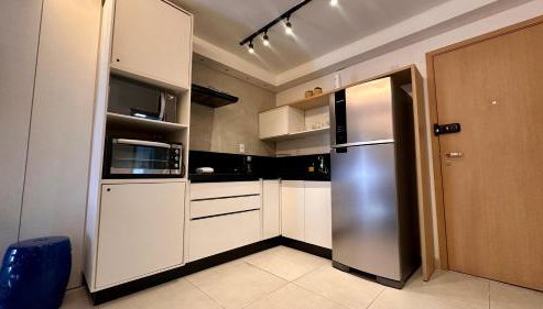 Studio Super Luxo com ar condicionado vaga piscina academia coworking etc - Foto 2