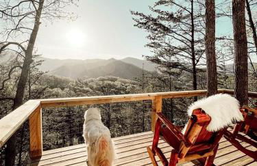 Stunning Pet-Friendly Treehouse for Relaxing Glamping Retreats in North Carolina - Foto 13