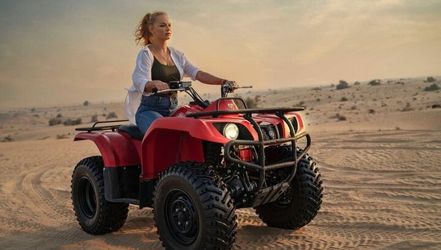 Safari mattutino nel deserto con quad - Foto 2, Safari nel deserto Dubai Quad Bike