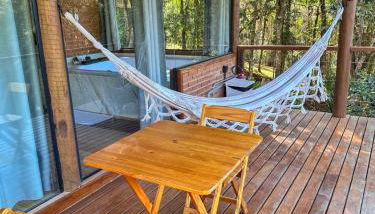 Chalé Valle dos sonhos romântico privativo com hidromassagem e lareira - Foto 2