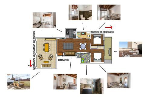 FLORIT FLATS - CENTER 2BR 2BA ATTIC TERRACE VIEW WIFi AC - Photo 43