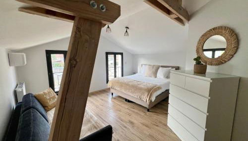 Villa Gaïa - 2 suites lits King size et salles de bain privatives - parking privé - 10 minutes Eurexpo - Aéroport - Groupama Stadium - Foto 3