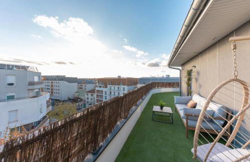 Skylounge- 8Pers -Families - Pros -Terrace- BBQ -Parking- WIFI - Foto 2