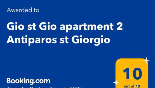 Gio st Gio apartment 2 Antiparos st Giorgio - Foto 2