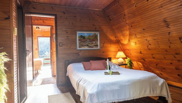 Natureza-piscina-lareira-Brazilan Corner - Foto 5, Quarto