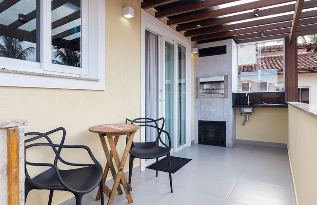 Bz02 Casa Moderna 250m da praia Geribá - Foto 31