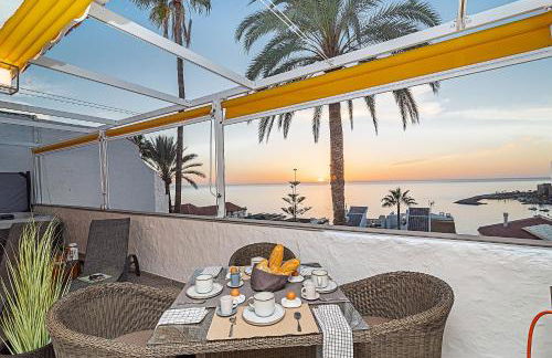 Mogan luxury apartment, sea views, jacuzzi and sauna. - Foto 47