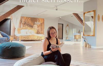 Ferienwohnung Honeymoon Deluxe Wellness mit Sauna auf Schloss Falkenhorst - Foto 19