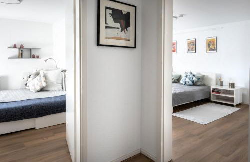 EICH-Penthouse, zentral am Stadtwald mit Ausblick über die Stadt, 24h self check-in, Netflix, DisneyPlus - Foto 21