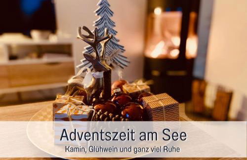 Strandhaus Mathea - ruhige Lage direkt am Fleesensee - Parkplatz, Kamin, Sauna - familienfreundlich - Foto 44