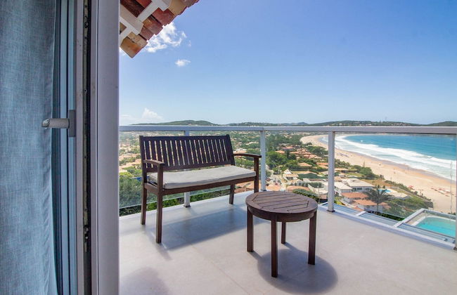 Vista Panorâmica em Geribá com 5 suítes - Foto 57