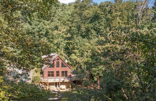 Spectacular Log Cabin Home 45 minutes to Asheville - Foto 48