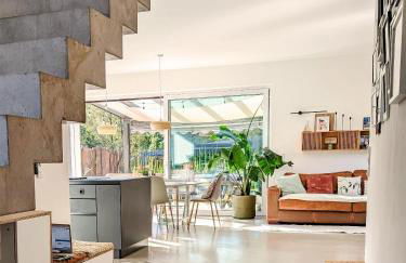 Architektenhaus mit Spielplatz, Sauna & Pool am Wald nahe Hamburg - Foto 7