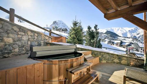 Les Chalets de la Source 3 - Luxe - Skis aux pieds - 12 personnes - Foto 4, Garden