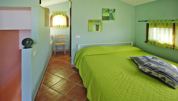 Holiday Home With Above-ground Pool and sea View in Monteggiori - Foto 2, Habitación