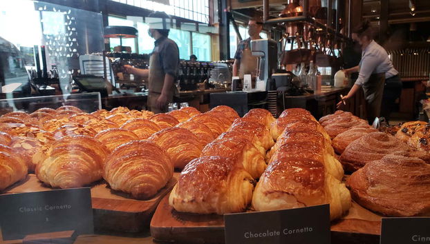 Dei dolci di una delle caffeterie di Seattle