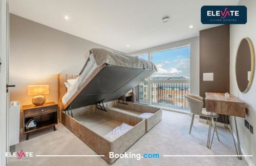 LAST-MINUTE SPECIALS l ELEGANT HOUSE l WEMBLEY STADIUM LOCATION, FREE PARKING, 5 MIN TO BRENT CROSS WEST STATION, SLEEPS Up to 6 l Elevate Living Estates Short Lets Cricklewood & BRENT CROSS - Foto 3