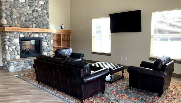 Sala de estar do lobby