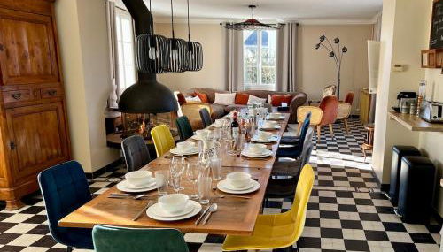 Villa Mulsanne et studio - Centre bourg - Proche circuit des 24H du mans - 12 personnes - Foto 5