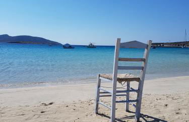 VILLA THEIA - SELENE , appartement de charme pour 4 à 6 personnes prés de la plage et du village de Koufonissi - Foto 26