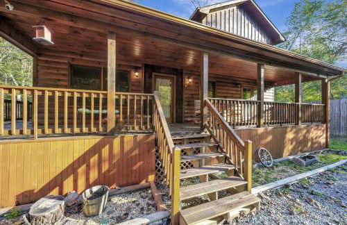 The cozy cabin get away with hot tub - Foto 4