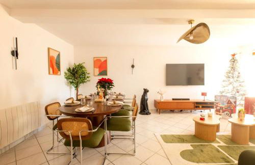 Townhouse 145 m2 Garden - Private Parking - 7 people - Foto 20