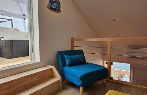 Nautica bulles jacuzzi privatif vue lac marin - Foto 34