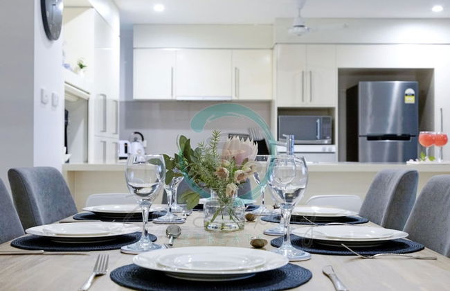 Zen Ocean Charm 3BR Luxury W Front Apt Pool BBQ - Foto 7