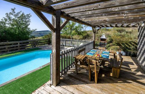 Ecolodge - Calme - Piscine privée - vue nature - Foto 10