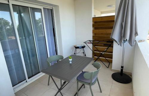 T2 neuf vue mer, piscine chauffée N194 - Foto 8