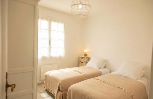 Villa Ernest, 100 m plage Saint Martin de Ré, quartier recherché de la Cible, calme absolu, piscine chauffée - Foto 28