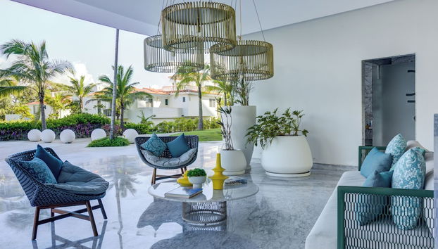 Sala de estar do lobby