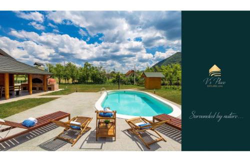 V's place - wooden house with heated pool and outdoor sauna - Foto 6