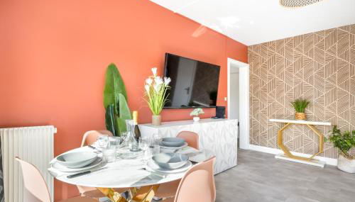 BnGo l Le Spacieux Cocon PartDieu l parking, 4p - Foto 5