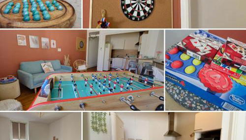 chez lulu-La salle de jeux-3 chambres-5pers-cnpe bugey - Foto 3