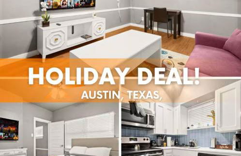 Spacious 1BR in Walkable Austin • WiFi + Park - Foto 1