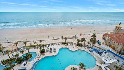 Luxury 10th Floor 1 BR Condo Direct Oceanfront Wyndham Ocean Walk Resort Daytona Beach | 1006 - Foto 4