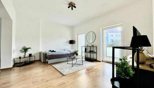 FeWo Palmtrees - Große und moderne 2 Zimmerwohnung mit Süd-West Balkon in Gladbeck-Mitte nähe Movie Park und Arena AufSchalke - Foto 3