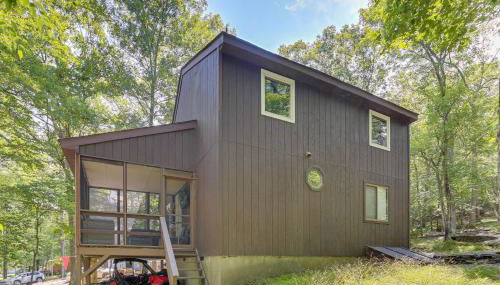 Screened Porch and Deck Pet-Friendly Poconos Escape - Foto 3