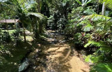 Um chalé e um riacho no meio da natureza - Foto 26