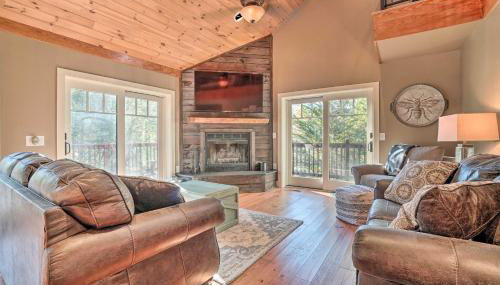 Riverfront Tallulah Falls Cabin with Hot Tub! - Foto 4