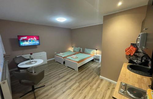 Top-moderne Ferienwohnung und Apartments auf früherem wunderschönen Bauernhof im Elbe-Elster-Kreis in Brandenburg bei Herzberg-Elster, Schönewalde, Holzdorf - Foto 35