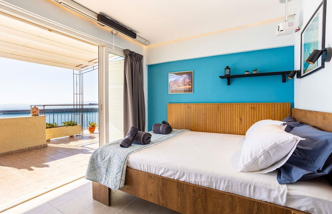 Beachfront Sunny Penthouse - Kalamata Seablisss - Foto 12
